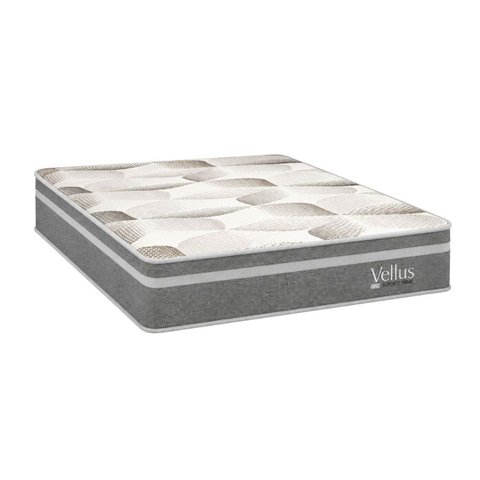 Colchão Viúva Sr Life Vellus Ii Espuma D33 128x188x27cm Cinza