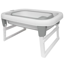 Banheira Ofurô Infantil Buba Cinza 80l | Válvula e Sensor - 5