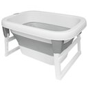 Ver imagem 1 de Banheira Ofurô Infantil Buba Cinza 80l | Válvula e Sensor