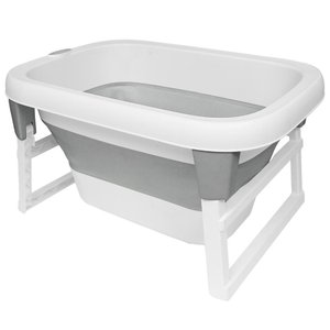 Banheira Ofurô Infantil Buba Cinza 80l | Válvula e Sensor