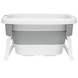 Banheira Ofurô Infantil Buba Cinza 80l | Válvula e Sensor - 4