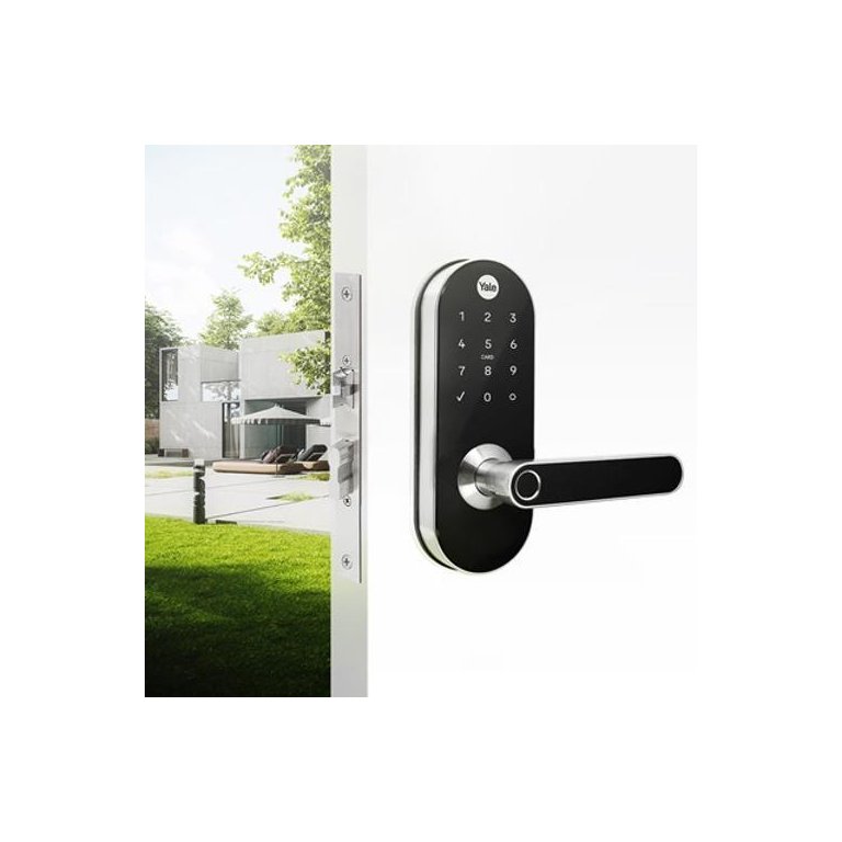Combo Fechadura Digital Ymc 420 W com Yale Connect