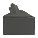 Ver imagem 5 de Sofá 2,30m Porta Copo Usb Sala Retratil Reclinavel - Balaqui Cor:cinza