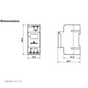 Ver imagem 7 de Temporizador Digital Din35 Industrial 220v/16a Te4163 Decorlux