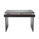 Ver imagem 3 de Escrivaninha Pé Painel com Gaveta Marelli 1200x500 Preta