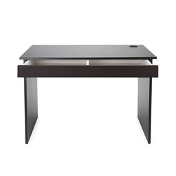 Escrivaninha Pé Painel com Gaveta Marelli 1200x500 Preta - 3