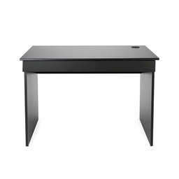 Escrivaninha Pé Painel com Gaveta Marelli 1200x500 Preta - 2