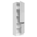 Ver imagem 5 de Paneleiro Armário de Cozinha 100% MDF 60 cm 2 Portas Portas Branco Brilho Acordes Madesa