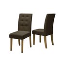 Ver imagem 2 de Conjunto com 2 Cadeiras de Jantar Multimóveis CR50040 Castor
