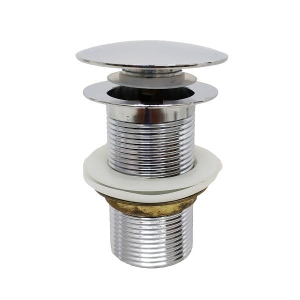 Cuba de Apoio 30cm Amarela + Torneira Cascata + Válvula para Banheiro - 5