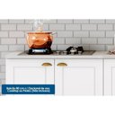 Ver mais imagens de Módulo Cozinha Henn Americana Balcão C/ 2 Portas S/ Tampo 80cm Cinza