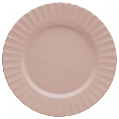 Jogo 36 Pratos Rasos Melamina Resistente 27cm Bege Gerbera Lyor Refeições Restaurante Buffet
