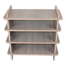 Sapateira Banco Baixa para Porta de Entrada Madeirada - 3