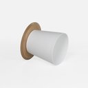 Ver imagem 5 de Mesa Lateral Natt com Tampo em Mdf Laminado 50 Cm X 46,5 Cm Branca