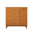 Ver imagem 3 de Cômoda para Quarto 8 Gavetas Detroit Nature