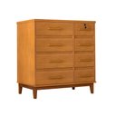 Ver imagem 2 de Cômoda para Quarto 8 Gavetas Detroit Nature