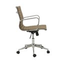 Ver imagem 3 de Kit 10 Cadeiras Office Sevilha Pu Baixa Várias Cores - Rivatti