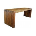 Ver imagem 2 de Aparador de Demolição em U Made Wood:Comp180XAlt80XLarg40/Marrom