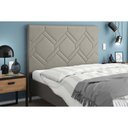 Ver imagem 1 de Painel de Cama Box Estofada Casal Lima Plus Camurca - Simbal