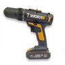 Parafusadeira e Furadeira de Impacto à Bateria 20v Worx WX371.3 Bivolt - 1