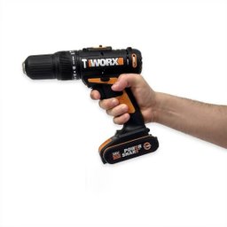 Parafusadeira e Furadeira de Impacto à Bateria 20v Worx WX371.3 Bivolt - 6