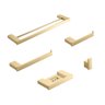 Acessórios Para Banheiro 5 Peças Jauru Pingoo.casa - Dourado - 1
