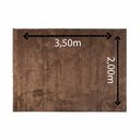 Ver imagem 3 de Tapete para Quarto ,sala ,escritório 2,00 X 3,50 Pelo Macio.:chocolate