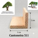 Ver imagem 3 de Cantoneira de Madeira p/ Paredes 2x2cm 311 (5un c/1m) P. Mogno