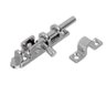 Trinco Redondo Zamak com Latão Cromado 824-04 15cm União Mundial - 1