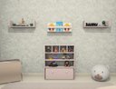 Ver imagem 2 de Estante Organizadora de Brinquedos Infantil em Mdf Plancasa:sal Rosa