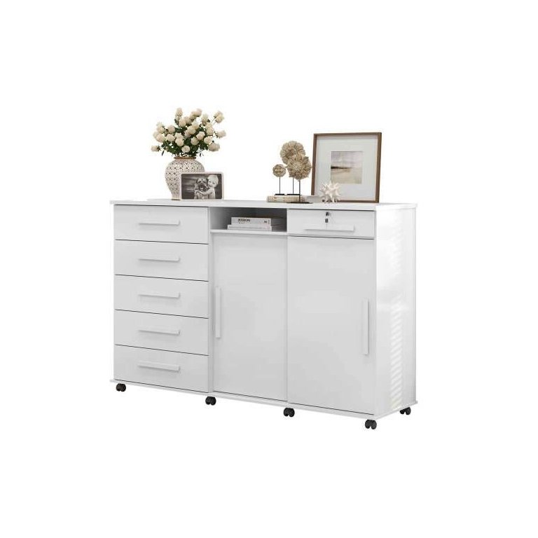 Cômoda Max 2020 Branco - Lukaliam Móveis Cômoda Max 2020 Branco - Lukaliam Móveis