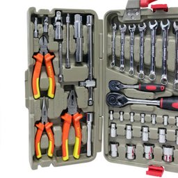 Jogo de Ferramentas 110 peças com maleta Mayle - 5