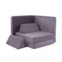 Ver imagem 3 de Sofá de Brincar Infantil Modular Montessori 4 Peças Cinza