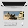 Mouse Pad Gamer Speed; 28cm X 70cm x 3MM - Tanque de Guerra - 1
