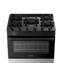 Ver imagem 6 de Fogão de Piso 5 Bocas a Gás Esmaltec Ideal Top Glass Vidro Temperado Inox Bivolt