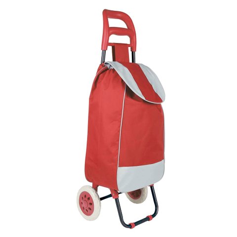 Carrinho de Compras Leva Tudo Bag To Go - Vermelho