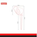 Ver imagem 3 de KIT 2 Espeto de Led Hummer 3000k Branco Quente 5w Bivolt Avant