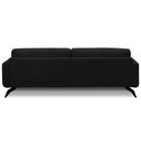 Ver imagem 5 de Sofá 3 Lugares para Sala de Estar Living Industrial 270cm Trento L06 Couro Preto - Lyam Decor