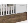 Berço com Cômoda Embutida Formare Branco Soft com Teka - Matic Móveis - 3