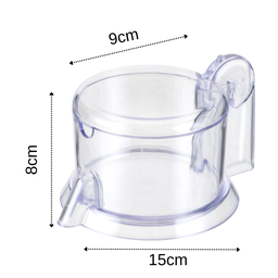 Açúcareiro Plástico Transparente Mesa Posta Keita - 2