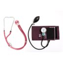 Ver imagem 1 de Aparelho Pressão Adulto Nylon Fecho de Contato Bordo + Estetoscópio Rappaport P.a. Med