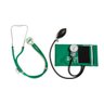 Aparelho Pressão Adulto Nylon Fecho de Contato Verde + Estetoscópio Rappaport P.a. Med - 1