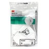 10 Máscaras de Proteção Respiratória Respirador PFF-2 (S) para Riscos Biológicos 3M - 9920H - 1