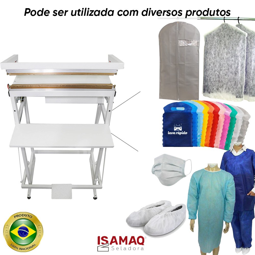 Seladora para Tnt Pedal 50 Cm Isamaq - 3