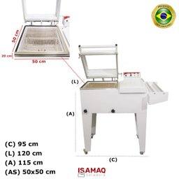 Seladora para Bandeja de Ovos Conjugada 50x50 - 2