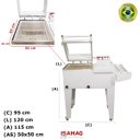 Ver imagem 2 de Seladora para Bandeja de Ovos Conjugada 50x50