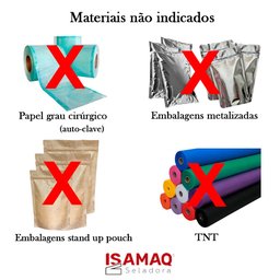 Seladora de Embalagens Plásticas Manual sem Temporizador 50cm - 5