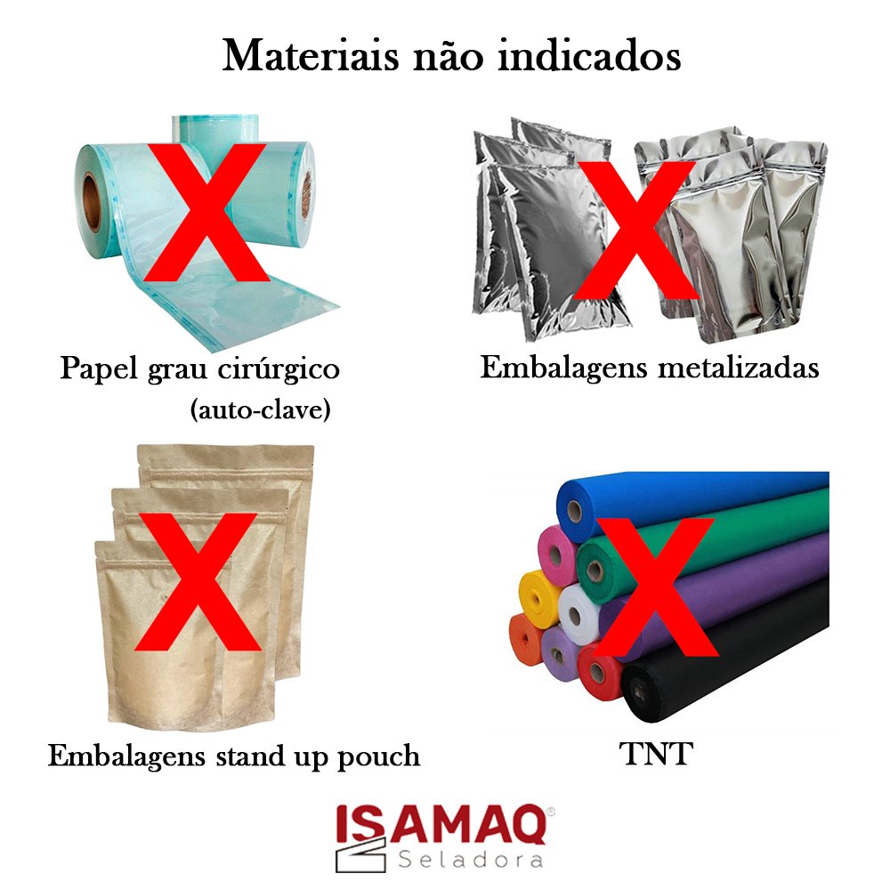 Seladora de Embalagens Plásticas Manual com Temporizador 50cm - 5