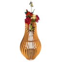 Ver imagem 1 de Vaso de Chão Decorativo Grande Andromeda Mdf:mdf Cru/85x30cm