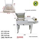 Ver imagem 2 de Seladora para Bandeja de Ovos Semi-automática Conjugada 70x70